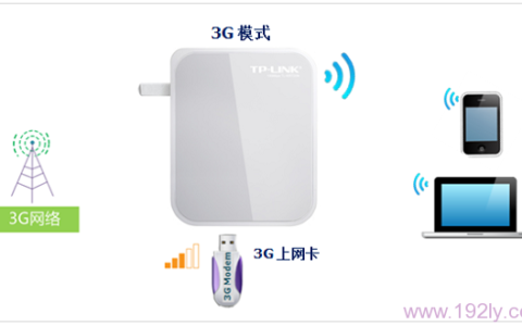 TL-WR720N无线路由器3G路由模式设置