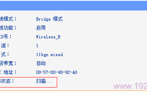 桥接后副路由器无法上网