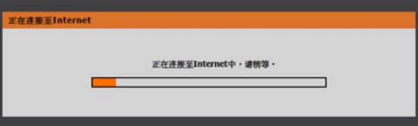 DIR806路由器显示 正在连接到Internet