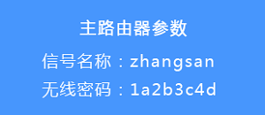 确认主路由器的WiFi名称和密码