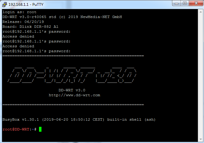 友讯(D-Link) DIR-882 刷老毛子固件 (支持160MHZ)教程