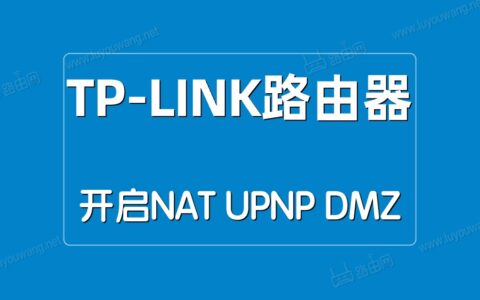 TP-LINK路由器开启NAT/UPNP/DMZ方法