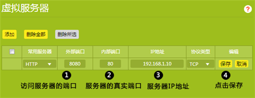 TP-Link TL-WDR6500 无线路由器端口映射设置指南