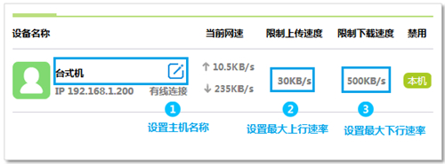 迅捷 FWR310 无线路由器网速限制设置指南