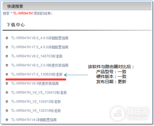 TP-Link TL-WR941N 无线路由器软件升级方法