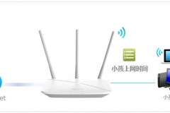 水星 MW456R V1 无线路由器管控小孩上网时间设置