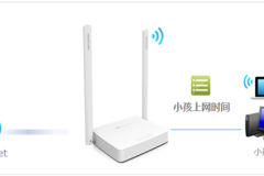 水星 MW305R+ V1 无线路由器管控小孩的上网时间设置