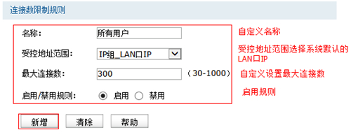 TP-Link TL-WVR450G V3 无线路由器连接数限制设置指导