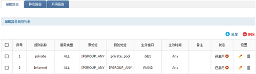 TP-Link TL-ER7520G 无线路由器策略路由（选路）功能设置指导