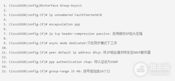 cisco路由器设置教程