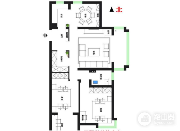 双网合一，毫秒级信号切换，大户型就选锐捷星耀M18路由器