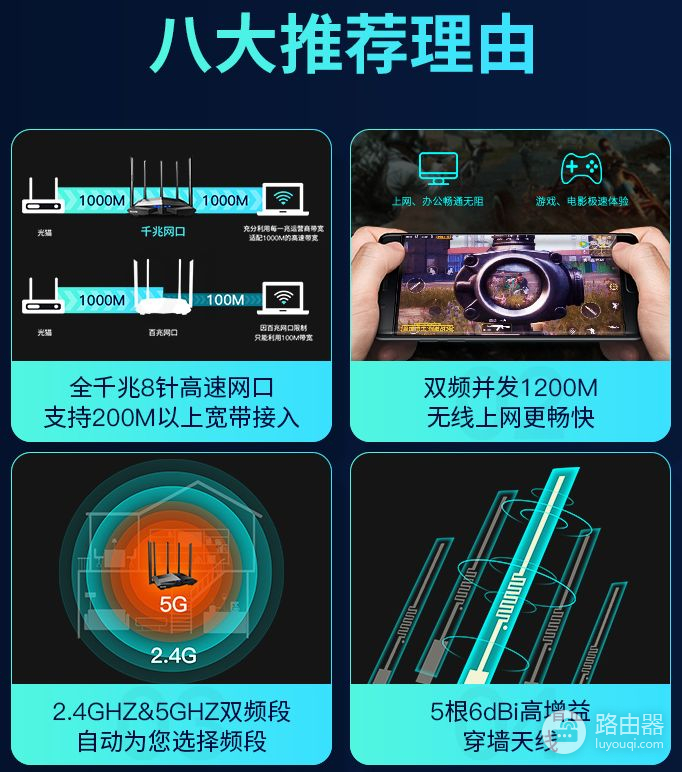 100元价位WiFi5路由器推荐（3款都是百万级销量）