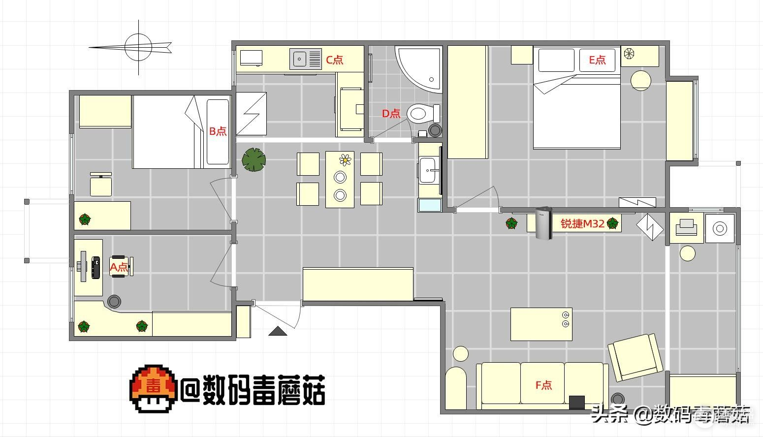 锐捷星耀M32路由器拆解报告(锐捷星耀M18拆解)