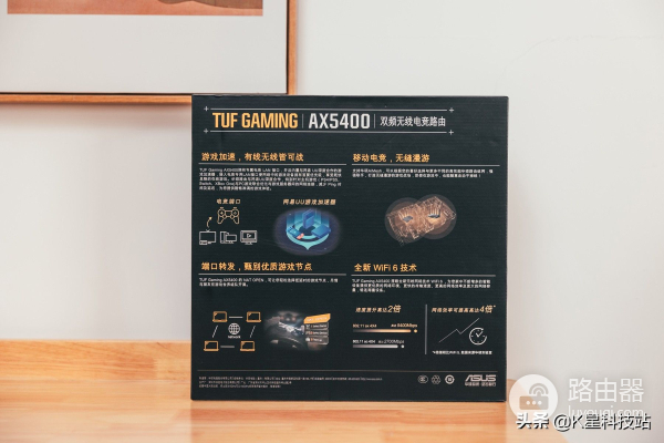 千元博通Wi-Fi6,专治游戏网络卡,华硕TUF-AX5400电竞路由体验