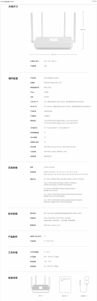 Redmi路由器AX3000发布(红米路由器AX3000)