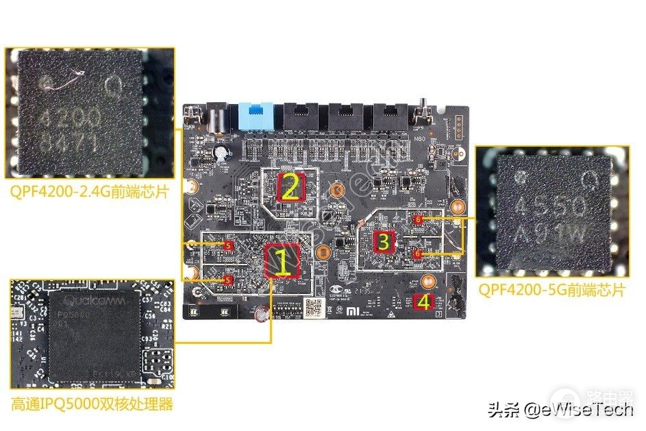 E拆解：立式设计的小米路由器AX3000，还是隐藏天线