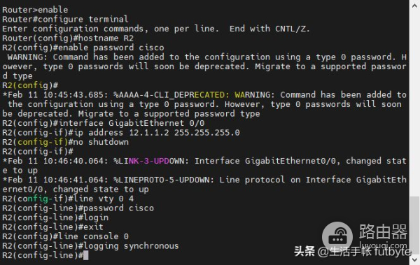 通过telnet访问路由器(通过telnet访问路由器实验)