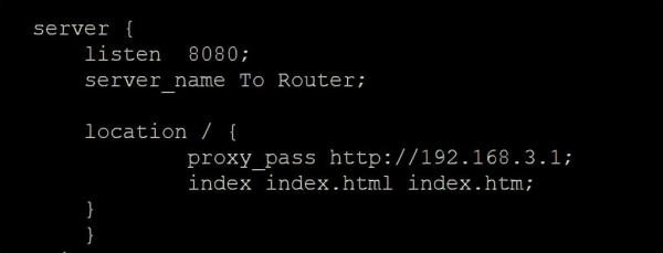 不能直接穿透到华为路由器Lan口，用Nginx曲线救国