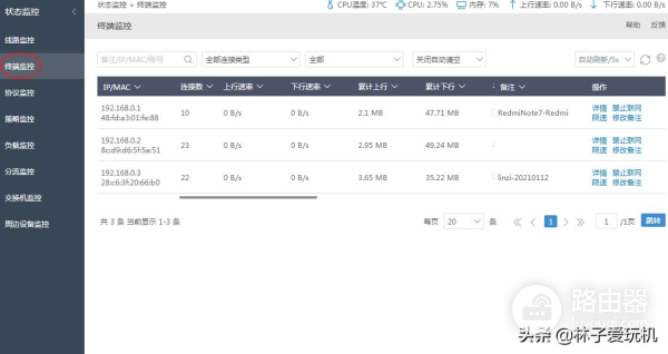 0成本学习ikuai软路由终端监控