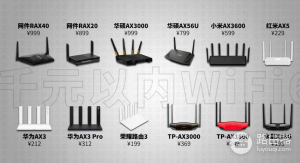 千元以内的wifi6路由器哪家强(现在wifi6路由器哪个好用)