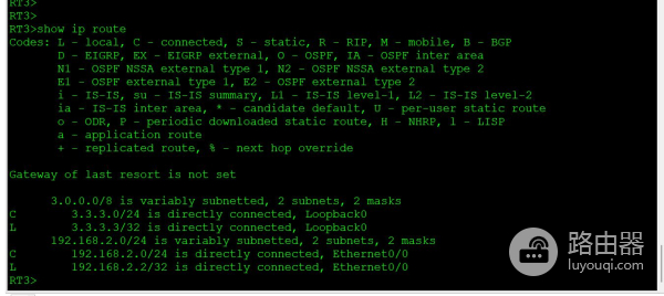 CCNA静态路由(路由器静态路由)