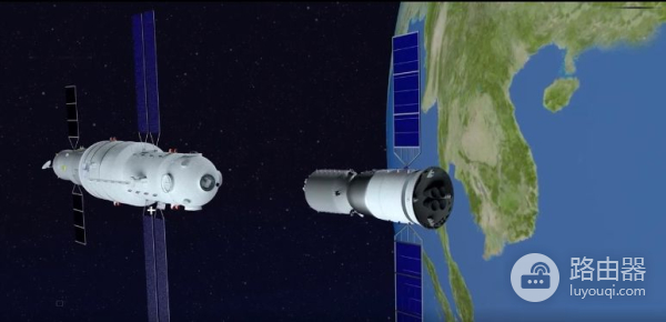 神舟十三号径向对接有多难？空间站充当路由器，两项技术促成对接