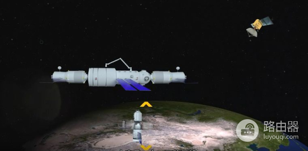 神舟十三号径向对接有多难？空间站充当路由器，两项技术促成对接