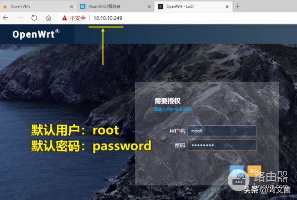 UNRAID系统安装双软路由保姆级教程