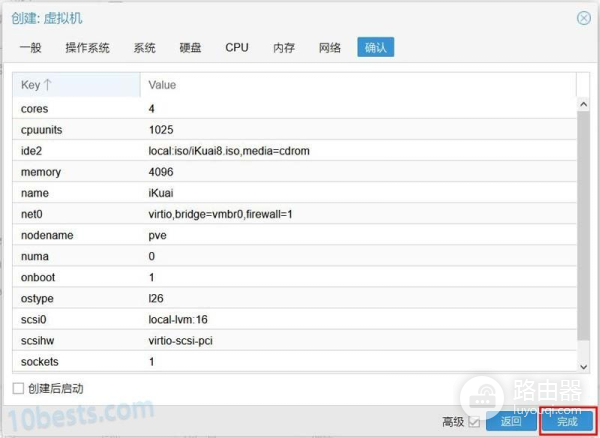 PVE虚拟机安装爱快/iKuai软路由(爱快软路由虚拟机系统安装教程)
