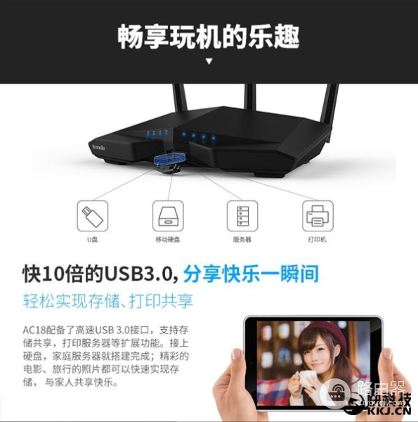 腾达AC18旗舰路由器发布