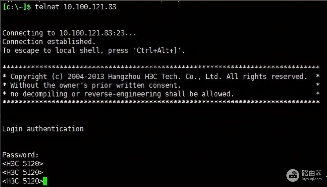 H3C交换机Telnet远程登录配置(华三交换机telnet远程登录配置)