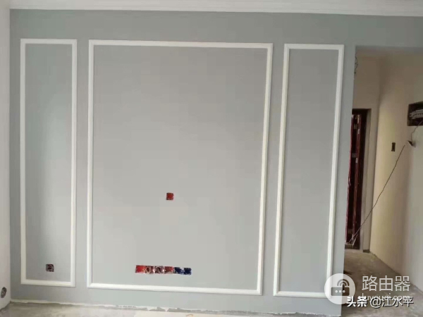电视背景墙隐藏线路装修(电视墙路由器线如何隐藏)