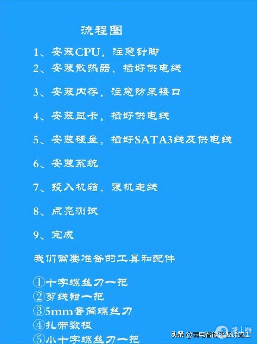 手把手教你如何组装一台电脑(如何组装电脑)