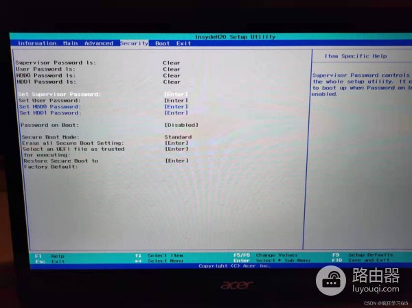 修改电脑BIOS模式密码(如何修改电脑密码)