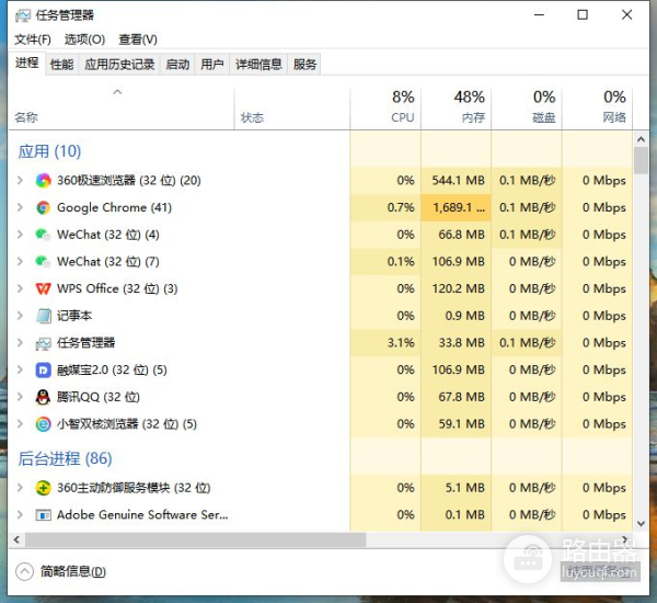 电脑打开任务管理器的方法有哪几种(电脑如何打开任务管理器)