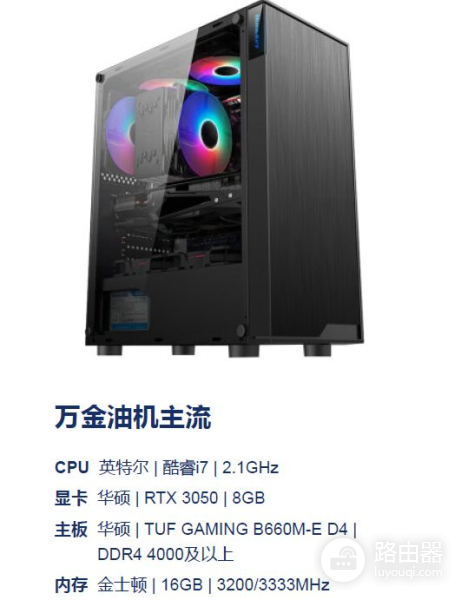 推荐组装电脑配置(如何自配电脑)