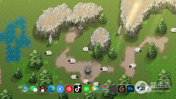 自己的电脑桌面首先要自己看着喜欢