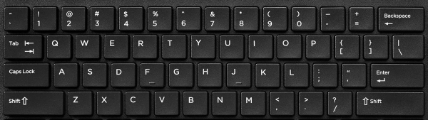 习以为常的电脑键盘