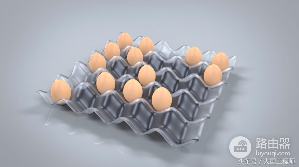 用SolidWorks螺旋线、线性阵列建模的鸡蛋托盘