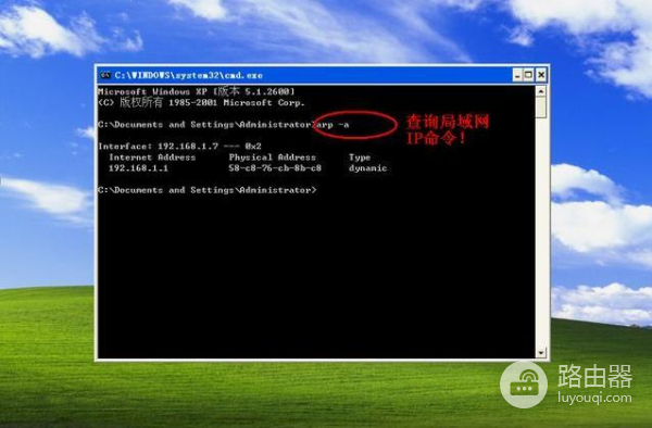 查询局域网电脑IP地址教程(如何查看局域网电脑)