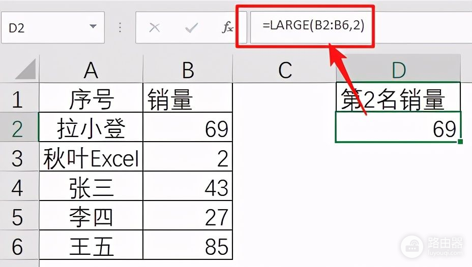 看起来毫不起眼的ROW函数(函数Row)