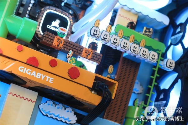 机箱内部可以看到游戏场景?DIY达人组装了马里奥主题电脑