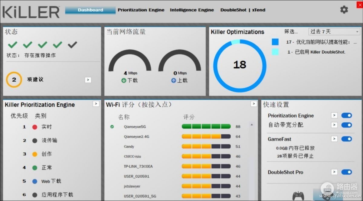 Killer杀手无线网卡到底有多强(网卡杀手有什么用)