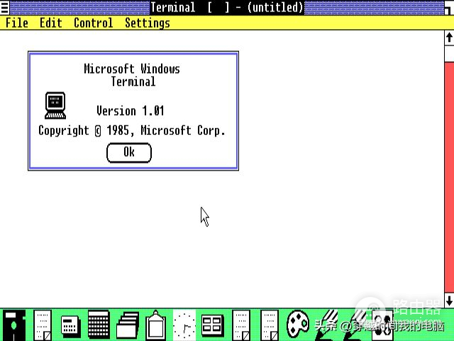 穿越时间·Windows系统的最初亮相，最早的Windows1.01终极体验