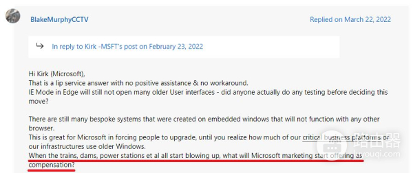 Win11系统禁用了IE浏览器,可一直有人试图唤醒它