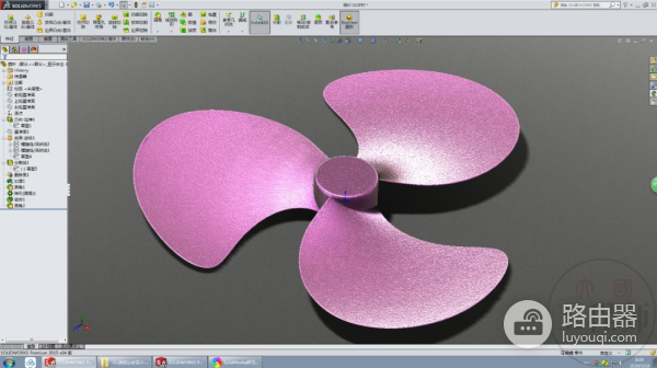 用SW画一个风扇扇叶(如何画电脑风扇)