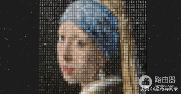 这个男人用电脑键盘绘制各种世界名画(如何画电脑键盘)