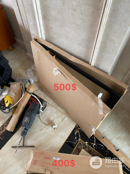 6.18买的小米86寸电视安装实拍分享