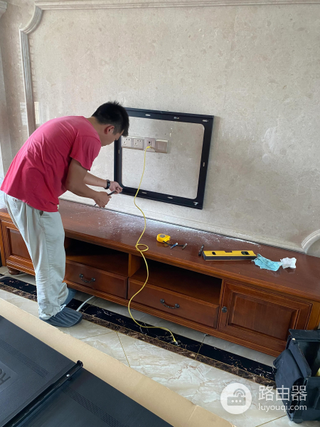 6.18买的小米86寸电视安装实拍分享