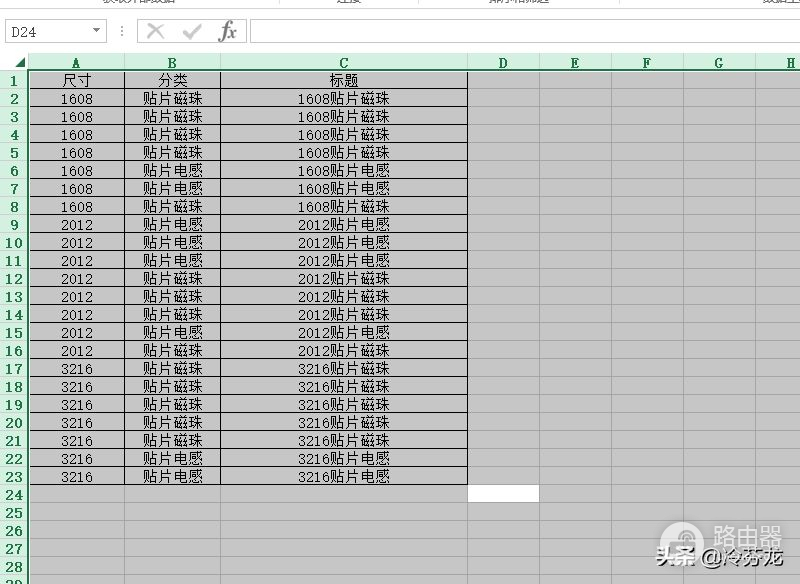 Excel快捷键大全：Ctrl+26个字母的快捷键，使用表格你也快人一步